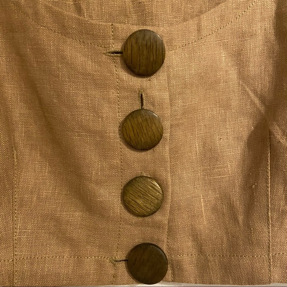 NICHOLAS LINEN CROP TOP - Picture 4 of 12